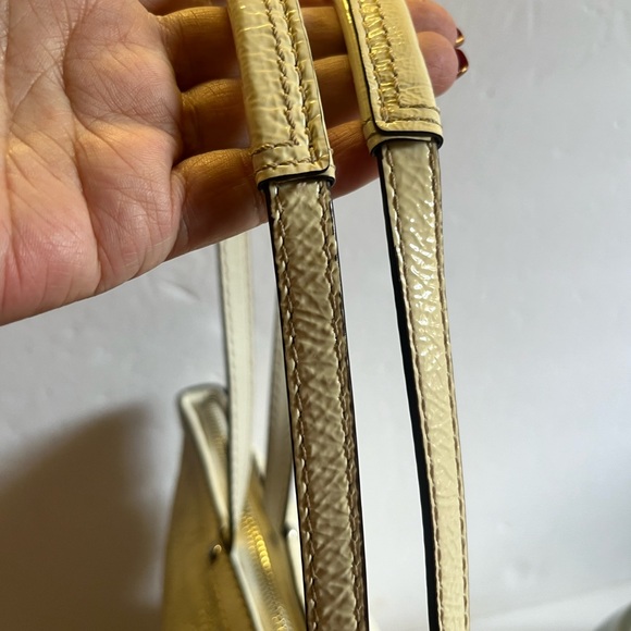 COACH Signature C patent leather tote - Picture 7 of 11